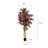 thumbnail of Albero di bouganville artificiale 180 cm - Naturing Monde - Per interni - Alta qualità - Tronco naturale