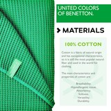 thumbnail of Benetton - Cobertor 140x190cm 200gsm 100% algodão verde