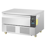 thumbnail of Polar Serie U flacher Kühl- und Tiefkühltisch mit 1 Schublade 2x GN