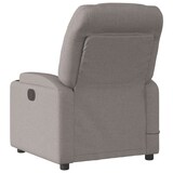 thumbnail of vidaXL Massagesessel Taupe Stoff