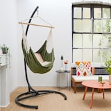 thumbnail of XL Hangstoel Buiten - 155x125 Tuin Hangstoel - Zit Hangmat voor 1 Persoon - Binnen en Buiten