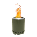 thumbnail of Cheminée de table à pellets RedFire Volcano Medium – acier thermolaqué – Ø18 cm – hauteur 24,5 cm – vert olive