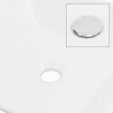 thumbnail of ML-Design Aufsatzwaschbecken Keramik Weiß glänzend 41 × 41 × 12 cm, quadratisch – modernes Design-Waschbecken