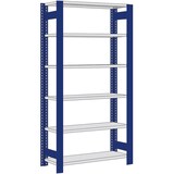 thumbnail of PROREGAL Fachbodenregal FALKE | Heavy-Duty | Grundregal | HxBxT 250x100x40cm | 6 Ebenen | Fachlast 350kg | Einseitig nutzbar | Rahmen Resedagrün