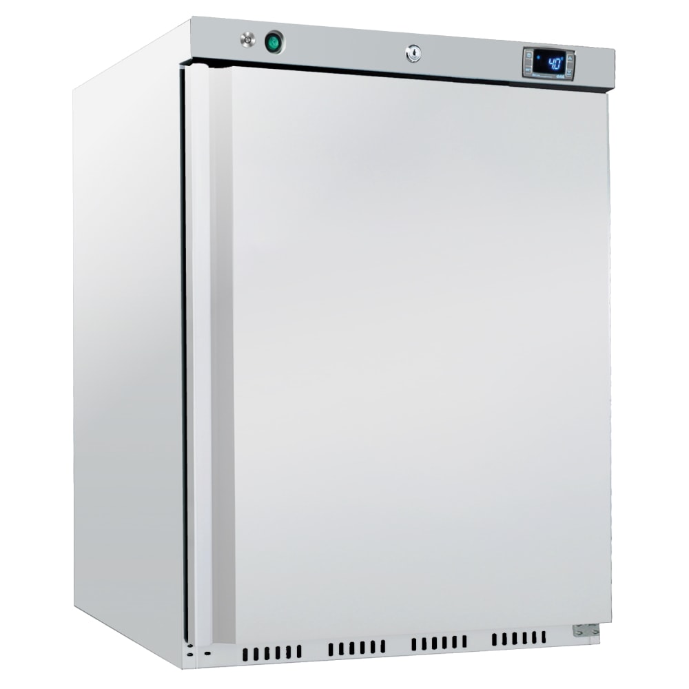 Statische koelkastkast wit capaciteit 150 liters - 630x600x850 mm - 90 W 230/1V - 74408409 Eurast