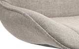 thumbnail of DELUKE® Barhocker 2er Set TAMPA - Taupe, Stoff, Chrom | Barhocker mit Lehne Barstuhl Tresenhocker Tresenstuhl Kneipenhocker Kneipenstuhl