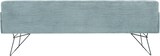 thumbnail of KAWOLA Esszimmerbank CHARME Cord hellblau 246cm