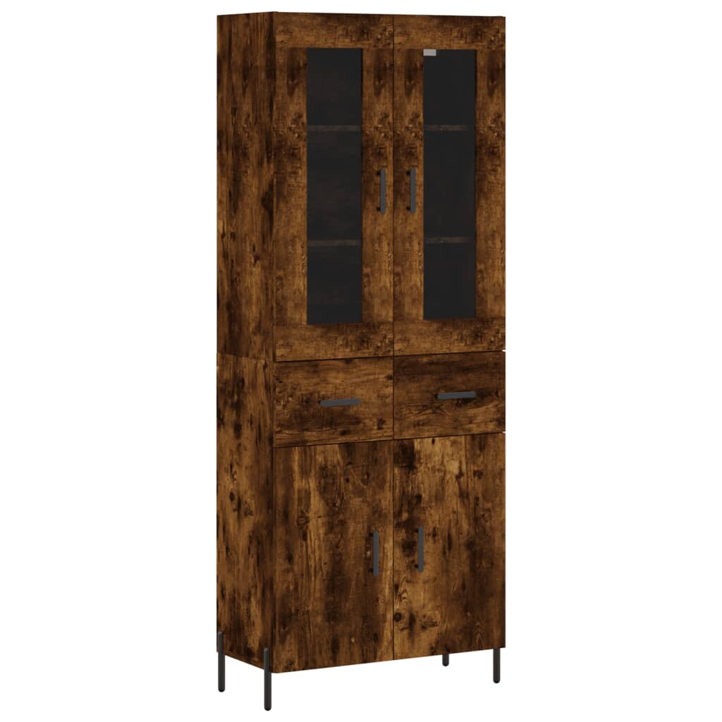Helloshop26 - Buffet Sideboard Kommode Kleiderschrank Aufbewahrungsmöbel Organizer Küche Wohnzimmer Lounge hoch 69,5 x 34 x 180 cm 02_0033504