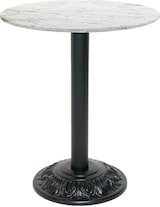 thumbnail of RestooTab - Tisch Versailles Ø60cm Dekor calacatta
