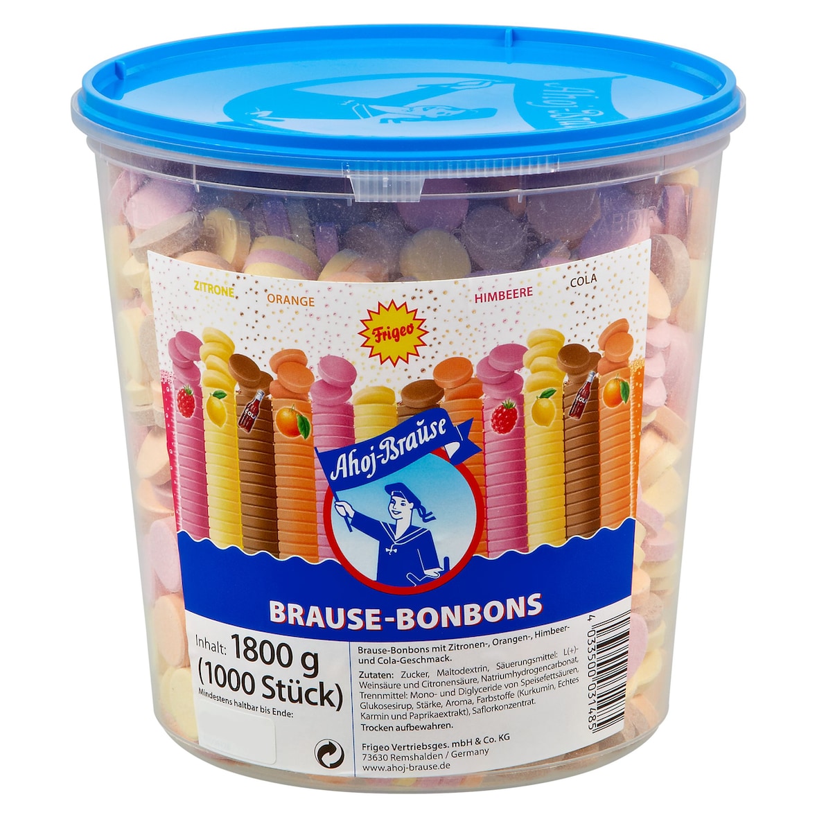 Ahoj-Brause Brause-Bonbons 1000 Stück (1,8 kg)