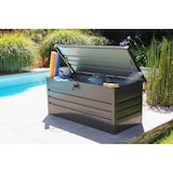 thumbnail of Graue Gartenbox aus verzinktem Stahl anthrazit 600L- SCATOLA