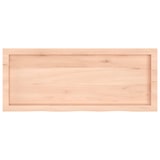 thumbnail of vidaXL Wandregal 100x40x(2-4) cm Massivholz Eiche Unbehandelt