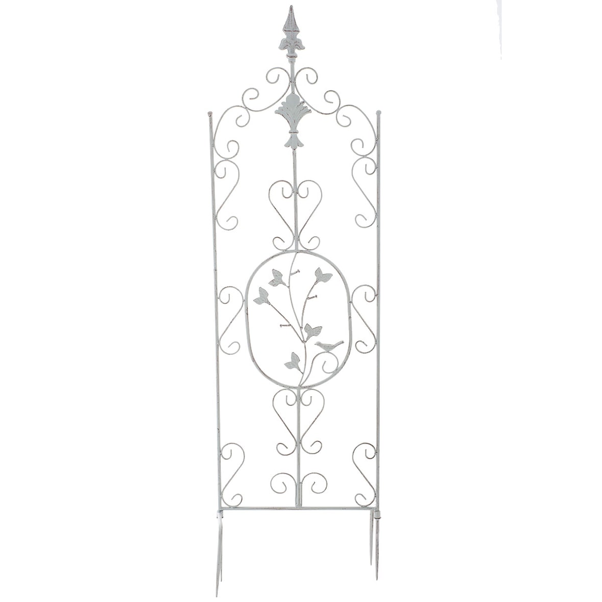 Pflanzen Rankgitter Burgus, 120 x 35 cm antik weiß