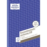 thumbnail of AVERY Zweckform Kassenbuch 318 DIN A5 Perforiert N/A 50 Blatt