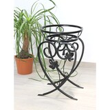 thumbnail of DanDiBo Blumenständer Metall Schwarz 49 cm Blumenhocker KW420 Pflanzensäule Pflanzenständer Blumensäule Klein