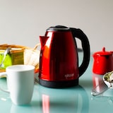 thumbnail of Bouilloire électrique 1.8L inox sans fil Rouge  HA5525-RED usage non-intensif Hagen