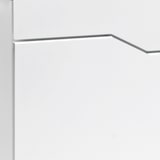 thumbnail of Helloshop26 - Weißer designorientierter Wandbriefkasten mit Zeitungs-/Zeitschriftenfach verzinkter Stahl 37 x 37 x 10,5 cm weiß 16_0000091