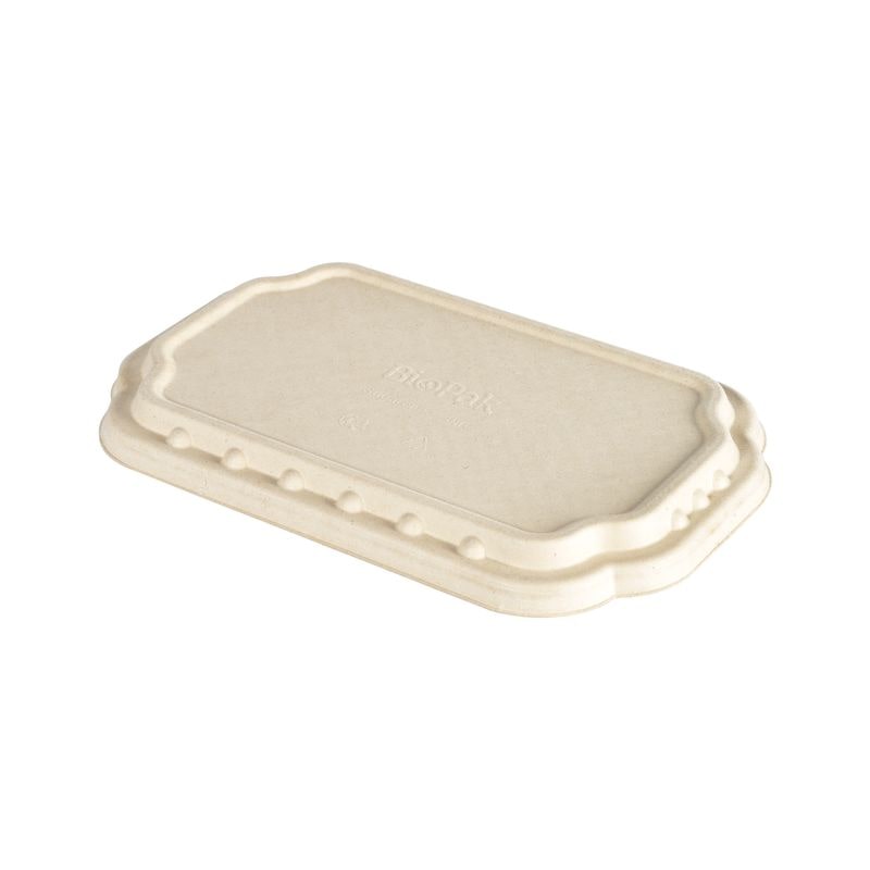 225x DUNIFORM Take-Away Fibre Deckel 256 x 165 x 19 Braun