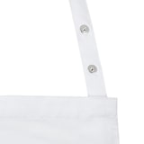 thumbnail of METRO PROFESSIONAL Tablier à bavette long, polyester/coton, 82 x 100 cm, blanc, 3 unités