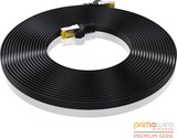 thumbnail of Primewire 5x LAN-Kabel CAT.7, RJ-45 (Ethernet), CAT 7 Flachband U/FTP Gigabit Netzwerkkabel 10 Gbit/s Patchkabel - 1m