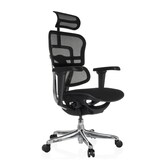 thumbnail of Bürostuhl / Chefsessel ERGOHUMAN ULTRA F GEN2 Sitz Stoff / Rücken Netz schwarz hjh OFFICE