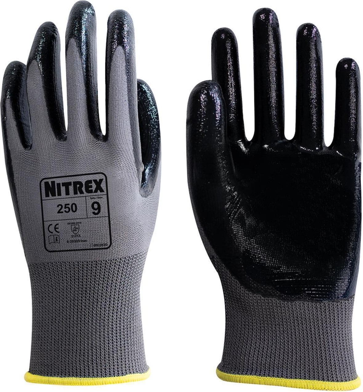 10 Paar Nitrex 250 | Mehrweghandschuhe | Gr. XL | Industriehandschuhe