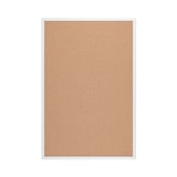 thumbnail of Tablón de anuncios de corcho antimicrobiano* Maya de Bi-Office, de 60 x 45 cm, de superficie de corcho, con marco de aluminio blanco