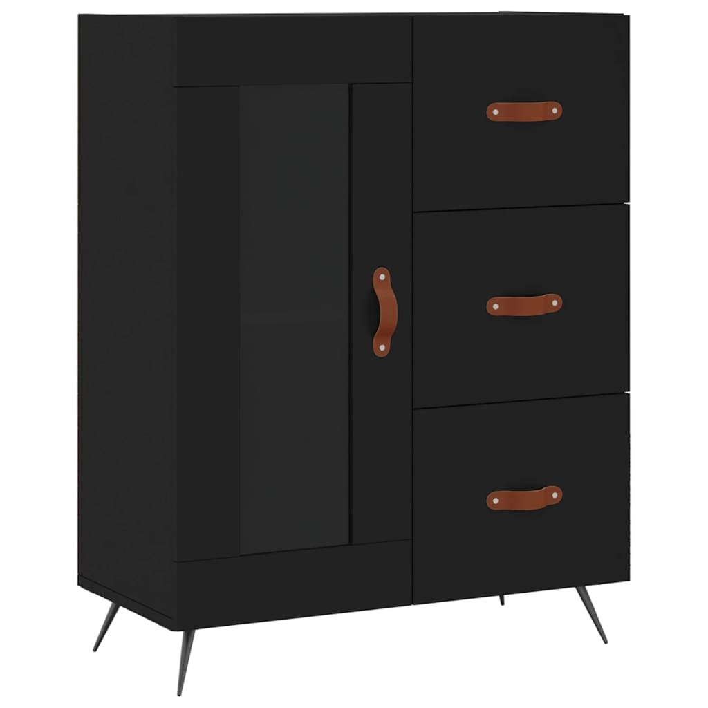 Helloshop26 - Buffet Sideboard Kommode Kleiderschrank Aufbewahrungsmöbel Organizer für Küche Wohnzimmer Lounge 69,5 x 34 x 90 cm 02_0036059
