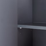 thumbnail of Helloshop26 - Wandmontierter Badezimmerschrank/Regal 60 x 20 x 50 cm mit Spiegel grau 03_0008900