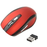 thumbnail of Souris Sans Fils Universelle Optique 2600 Dpi 2.4 Ghz USB Plug & Play Rouge YONIS