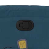 thumbnail of vidaXL Massagesessel Blau Samt