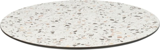 TERRAZZO Compact tafelblad - HPL - Rond