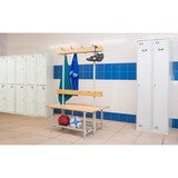 thumbnail of Simonrack Tandem Bank 8/1000 gedemonteerde kleedkamerbank