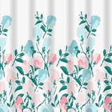thumbnail of Cortina de Banho DELICATE FLOWERS 180x200cm