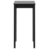 thumbnail of vidaXL Bartisch MDF Schwarz 55x55x107 cm