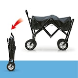 thumbnail of EASYmaxx Bollerwagen - faltbar - schwarz/grau