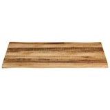 thumbnail of vidaXL Tafelblad met natuurlijke rand 110x80x2,5 cm massief mangohout