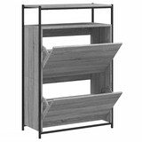thumbnail of vidaXL Schuhschrank Grau Sonoma 75x34x112 cm Holzwerkstoff
