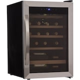 thumbnail of Klarstein Vinamour 19 Uno Weinkühlschrank 19Fl./65l 4-18°C 40dB Glas Edelstahl