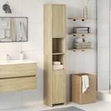 thumbnail of vidaXL Badezimmerschrank Sonoma-Eiche 30x30x183,5 cm Holzwerkstoff