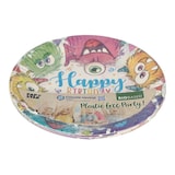 thumbnail of 200 Teller, Pappe rund Ø 23 cm Funny Monsters