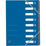 thumbnail of Ordnungsmappe Top File+ A4 8 Fächer 390g blau