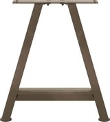 thumbnail of Helloshop26 - Set mit 2 A-förmigen Couchtischbeinen 38 x 42–43 cm optimale Stabilität modernes Design schwarzer Stahl 02_0057111