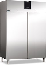 thumbnail of KLIMAITALIA 1400 Liter belüfteter Edelst.-Schrank in der Klasse A. Abtau auto. LED. T° -2°C/+8°C. Dim. LxBxH 142x87,5x209 cm. AXF1600TN
