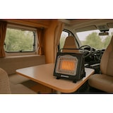 thumbnail of KEMPER 1700W mobiele gaskachel met 8 butaangaspatronen