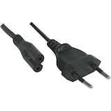 thumbnail of Cordon d'alimentation bipolaire PC CEE7 / C7 noir - 1,8 m