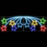 thumbnail of vidaXL Kerstster met 432 LED Multikleur 180 x 57 cm PVC