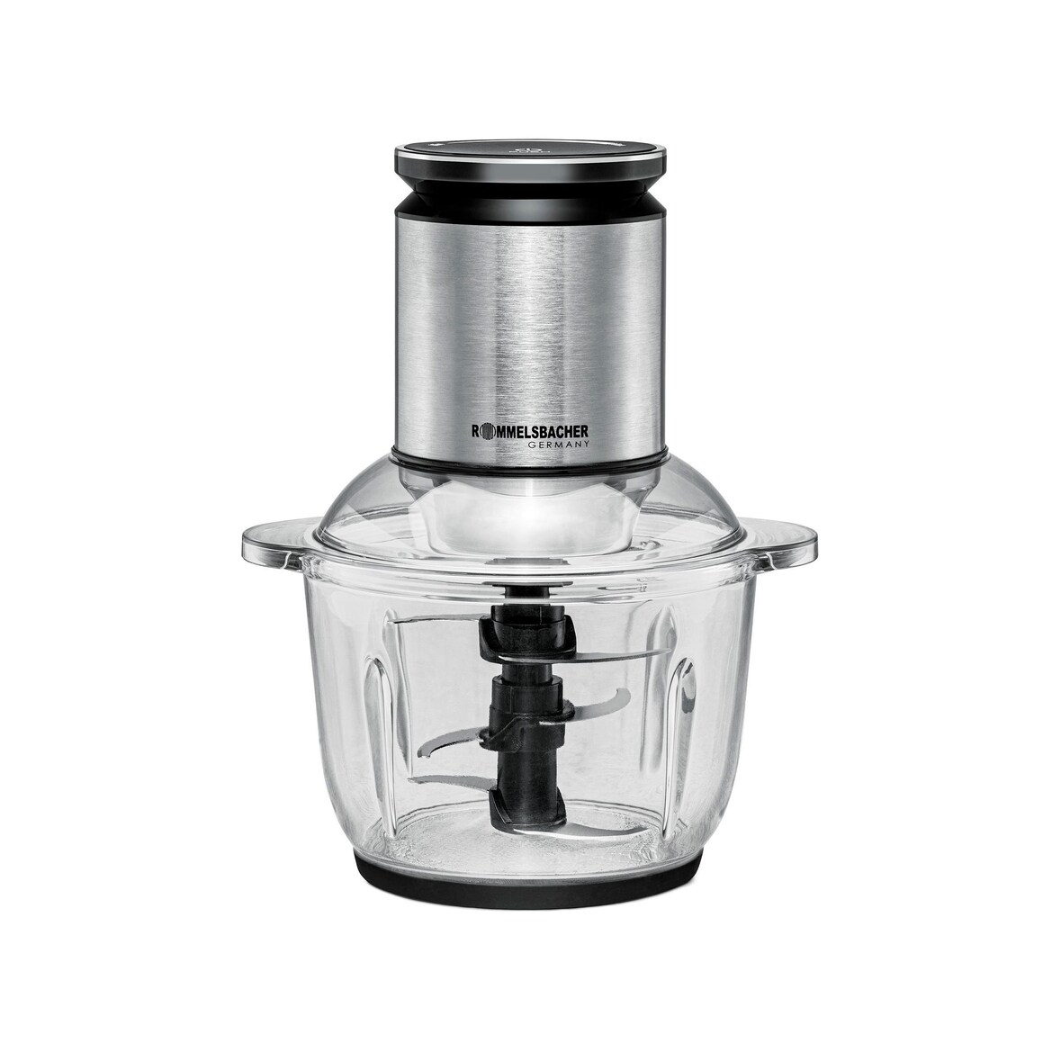 ROMMELSBACHER MZ 600 Zerkleinerer 2L, 22 Stufen, Edelstahl