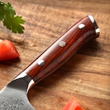 thumbnail of XinZuo - Cuchillo Santoku pequeño de Damasco - Serie B13R Yu
