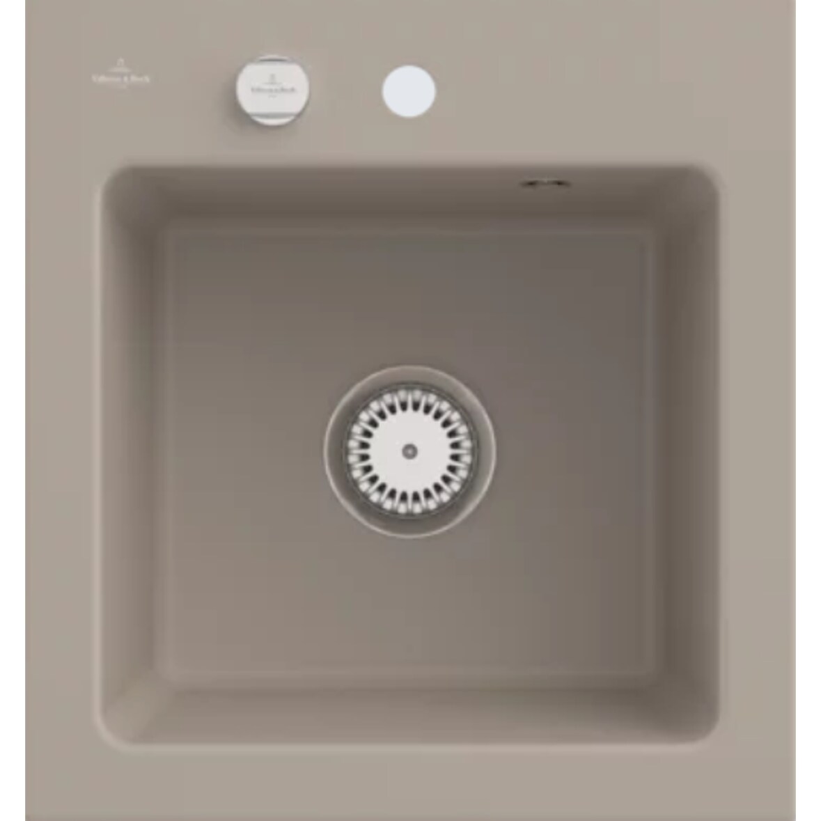 Villeroy&Boch Spülbecken, Küchenspüle Subway 45 XS Almond 475x510mm, Unterschrankbreite 45cm